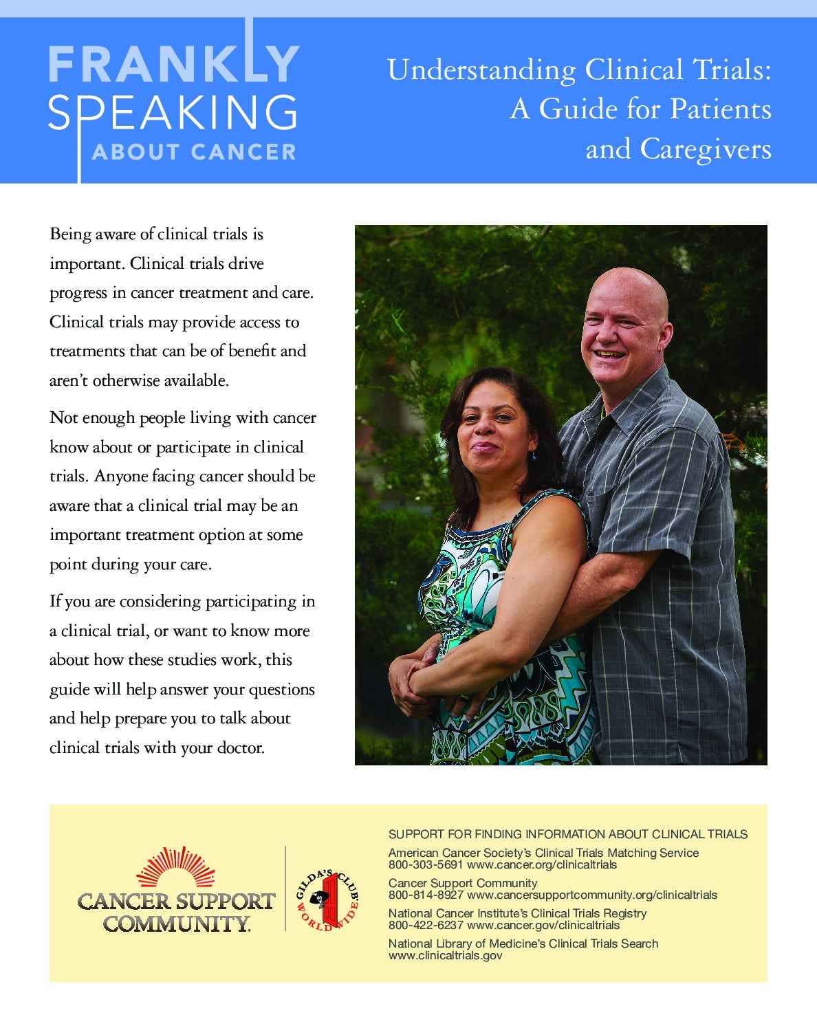Understanding Clinical Trials: A Guide for Patients and Caregivers
