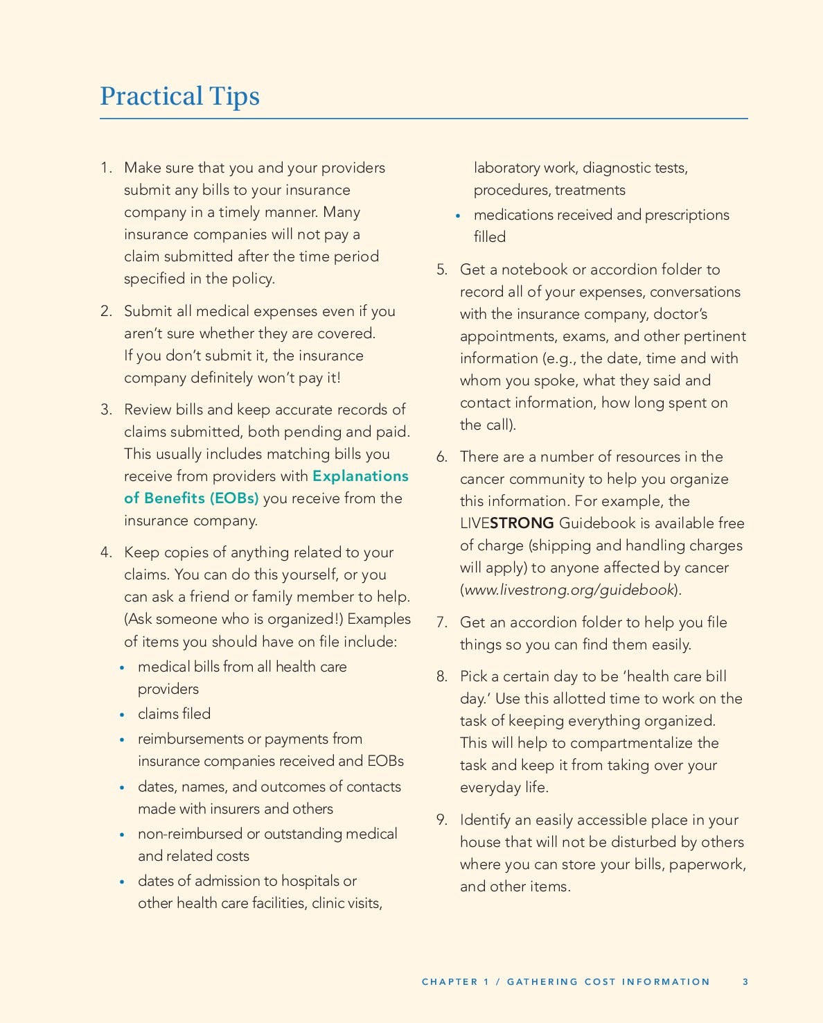 Practical Tips for Gathering Information