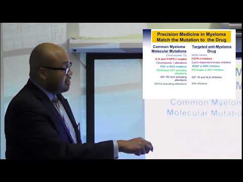 Precision Medicine for Myeloma