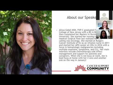 CAR T Webinar Part 3: Caregivers' Role in Monitoring CAR T Severe Side Effects