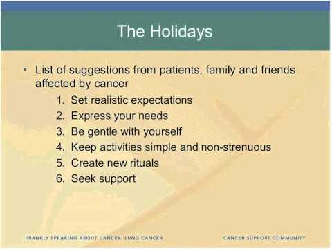 Addressing the Needs of Lung Cancer Caregivers