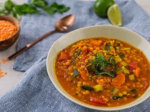 Colorful Lentil Soup