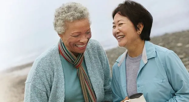 black female with asian female