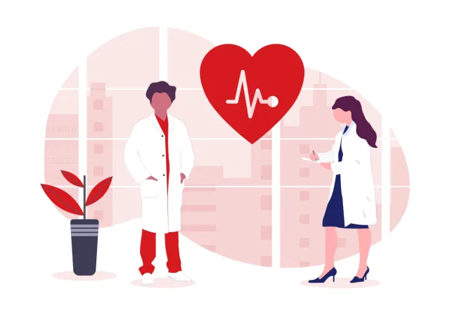 illustration of doctors
