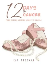The cover of Kay's book portrays pink patton leather shoes and a string of pearls