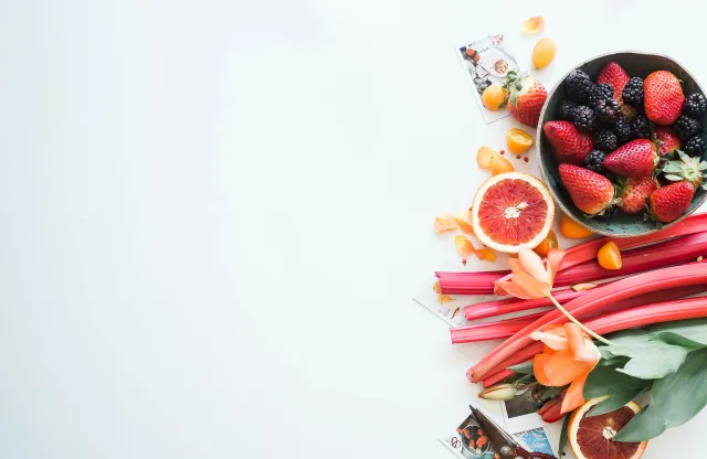 fresh fruit and vegetables