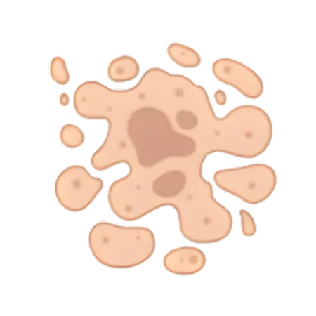 diagram of a dead cancer cell