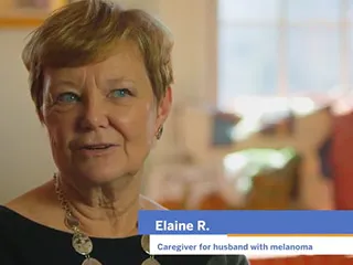 Elaine R., caregiver for husband with melanoma