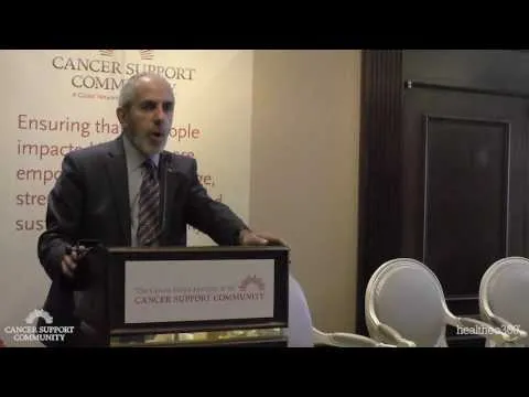 Greg Simon, Executive Director White House Cancer Task Force, speaking at a CSC event