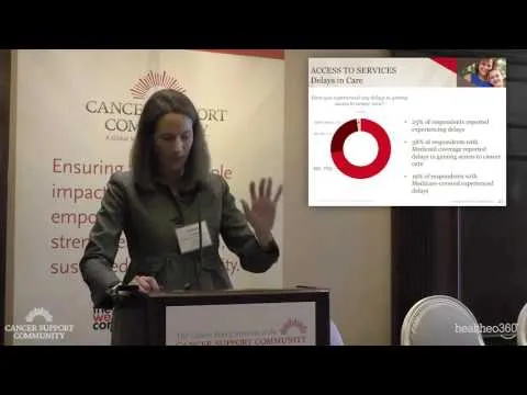 Kristen presenting Access to Services: Delays in Care