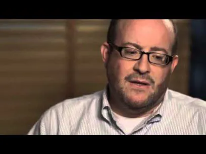 white man talking about his experience with immunotherapy 