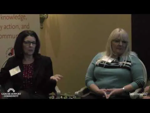 two women speaking at a CSC panel