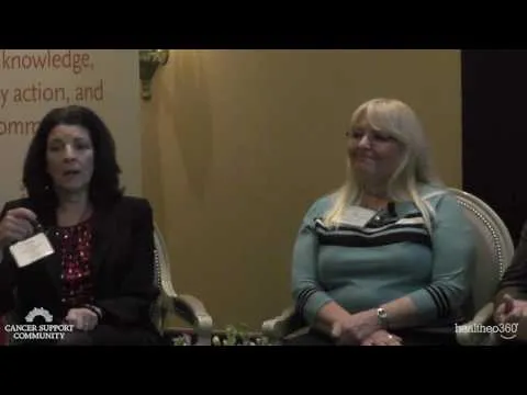 two women speaking at a CSC panel