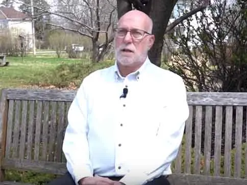 Steve telling his story 