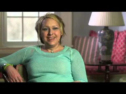 young white woman talking about the timing of recovery