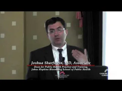 Joshua Sharfstein, MD, Associate, Dean for Public Health Practice and Training, John Hopkins Bloomberg School of Public Health