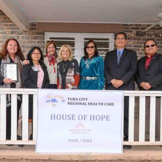 Leaders of the Navajo Nation, the Tuba City Regional Health Care Corporation (TCRHCC), and the Cancer Support Community (CSC)