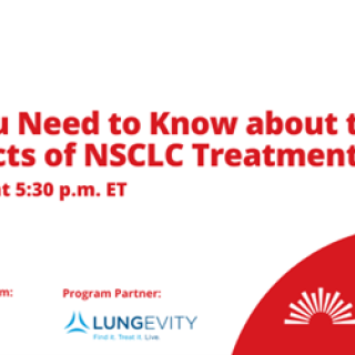 What you need to know about the GI Side Effects of NSCLC Treatment