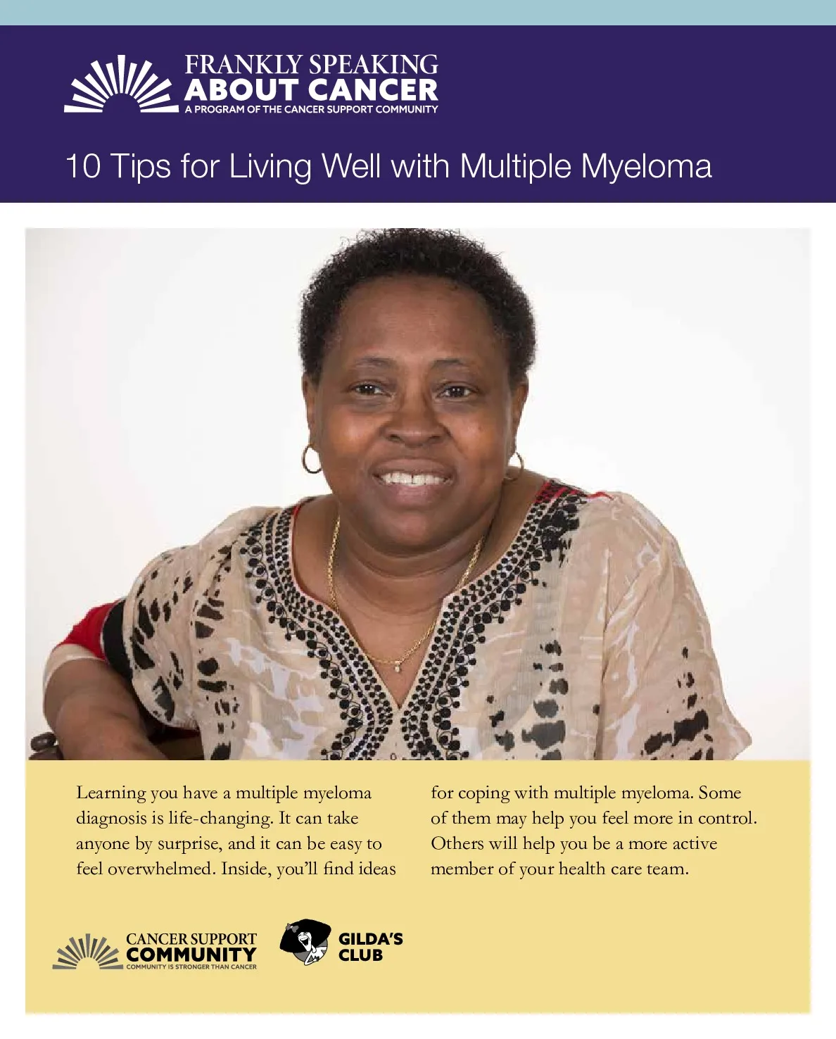 10 Tips for Living Well with Multiple Myeloma