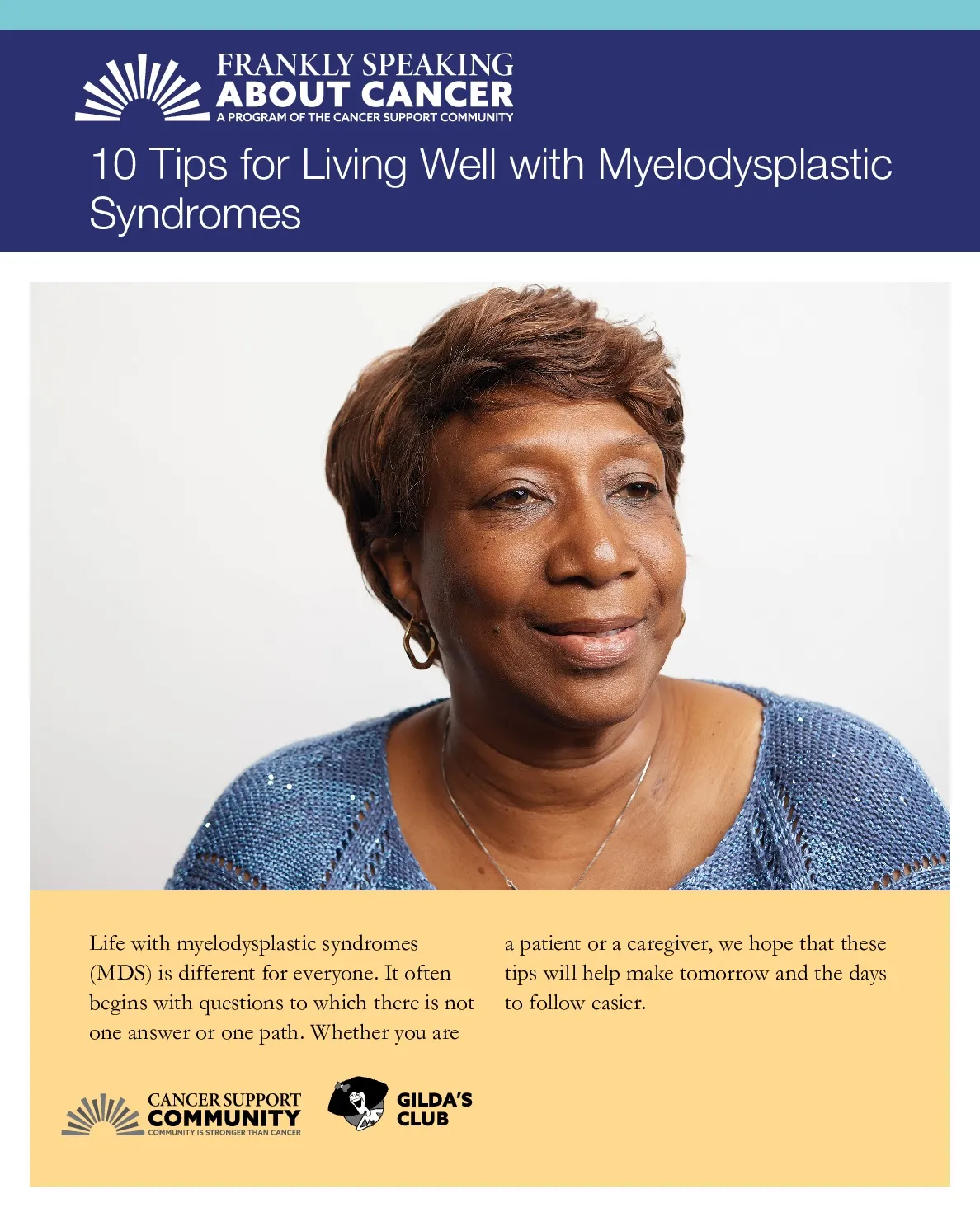 10 Tips for Living Well with Myelodysplastic Syndromes