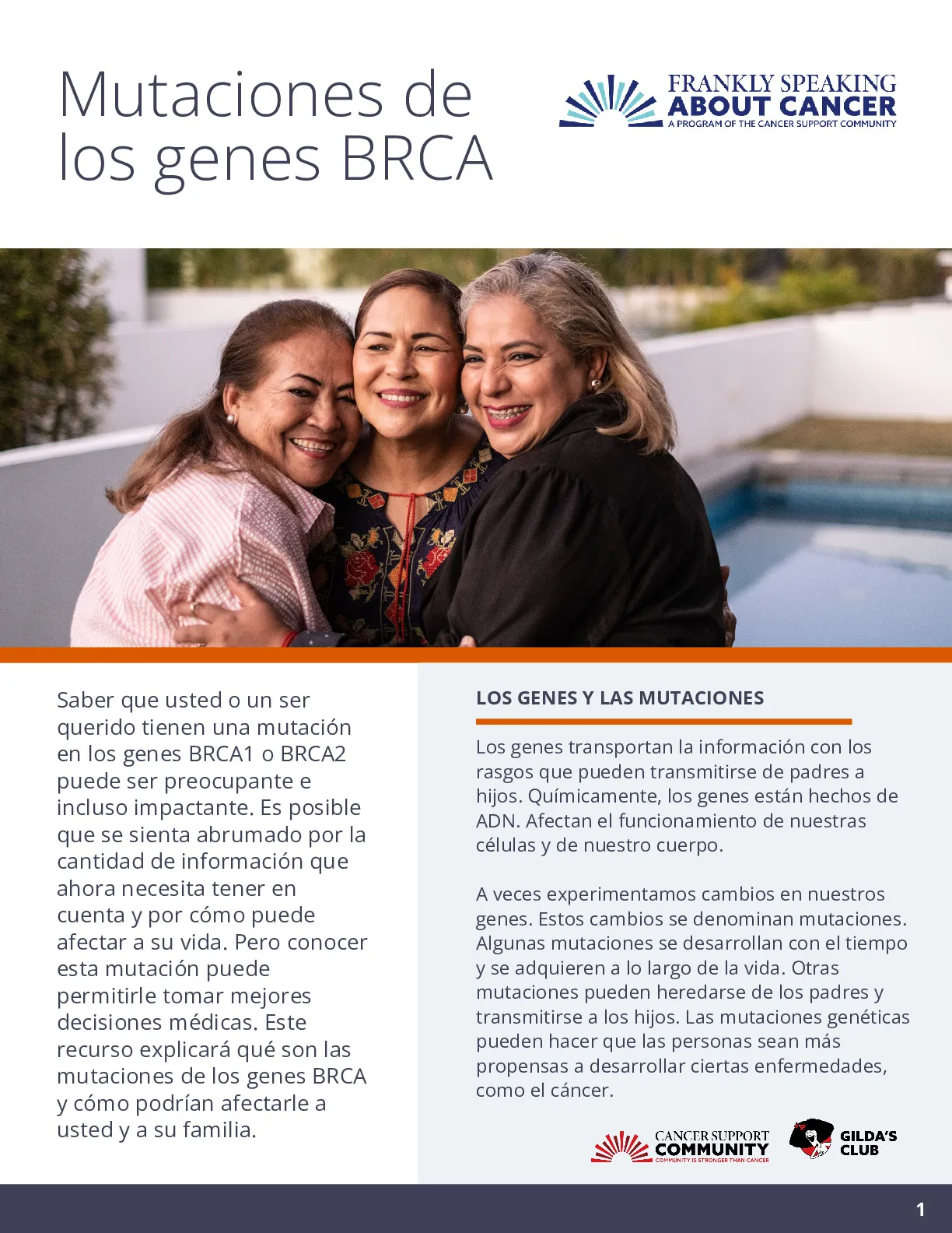 Mutaciones de los genes BRCA