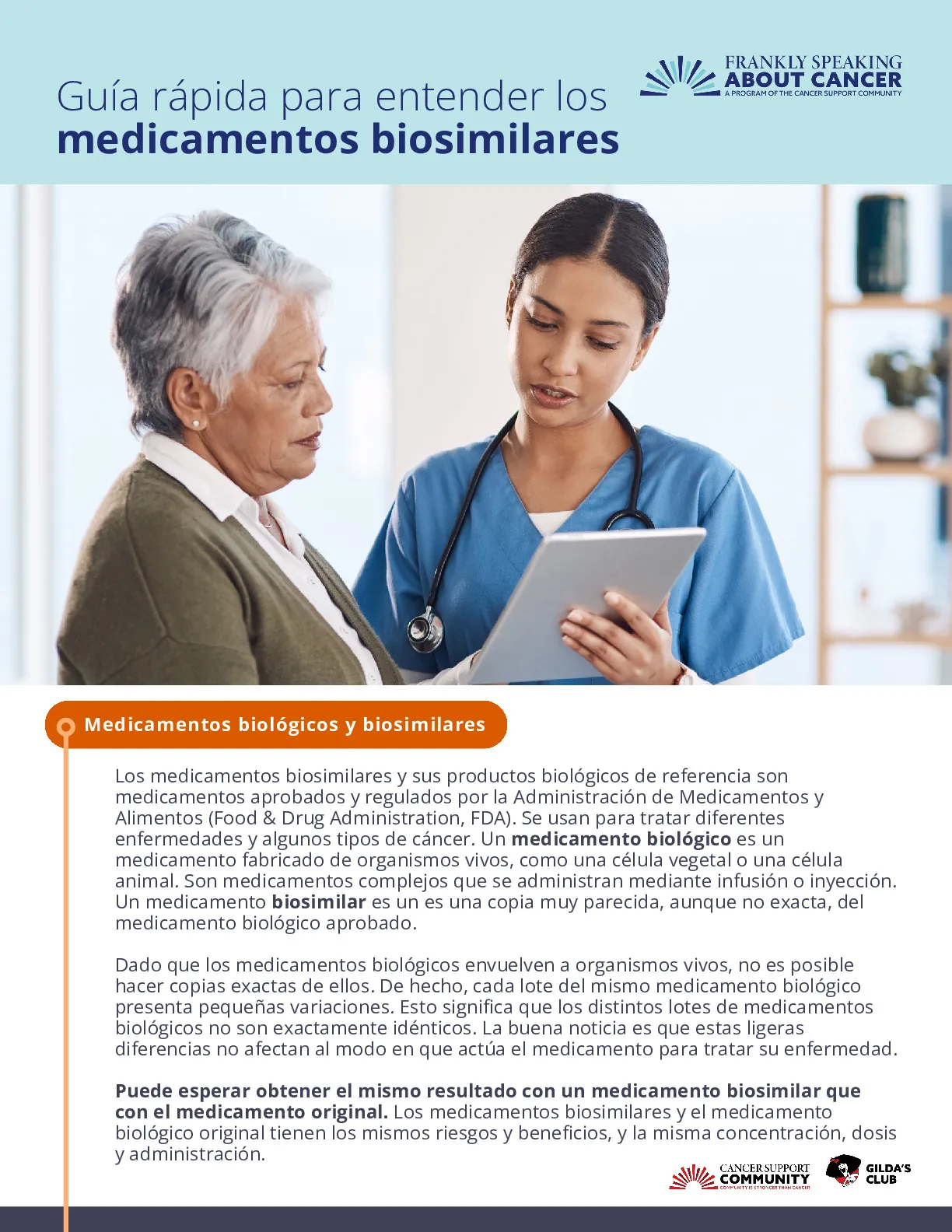 Guía rápida para entender los medicamentos biosimilares