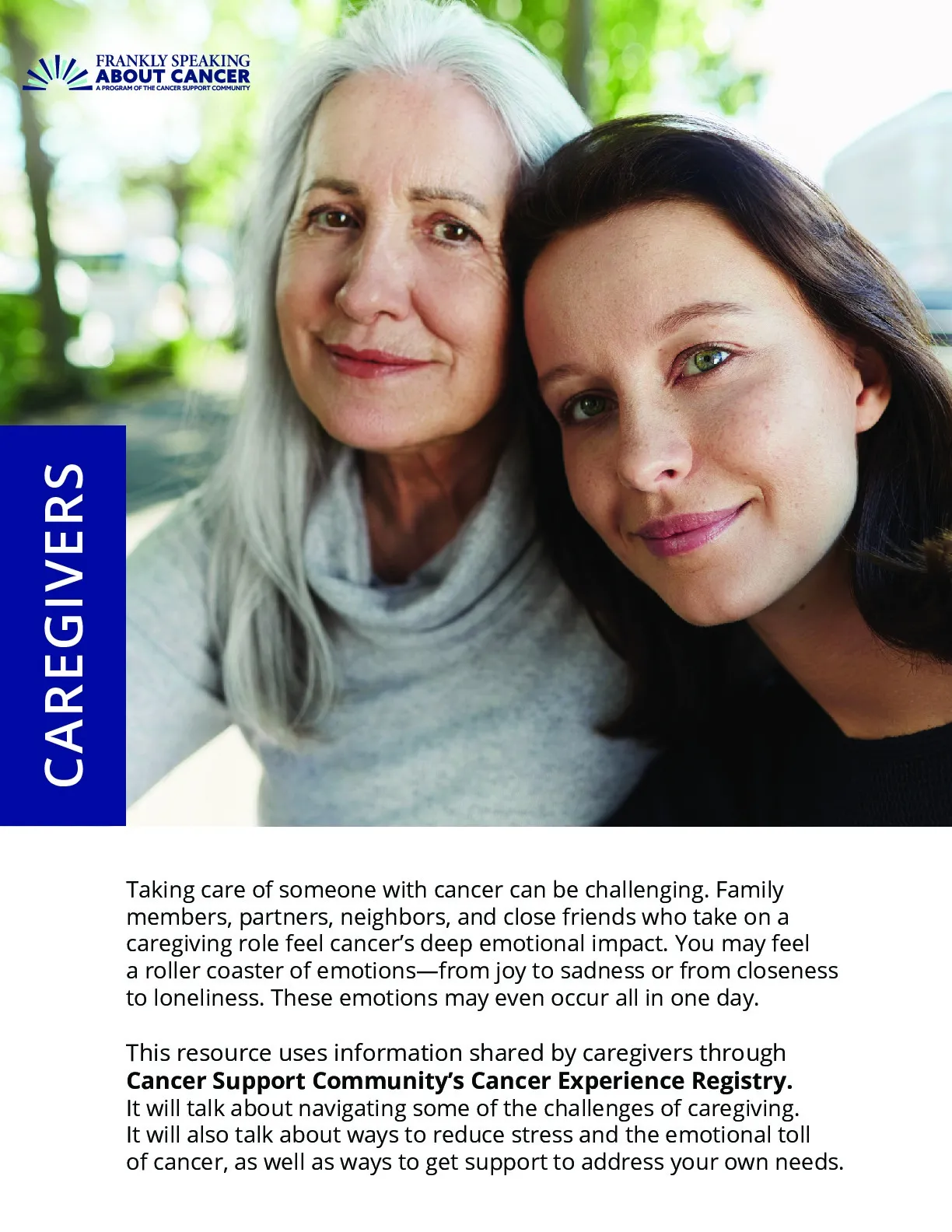 Caregivers Fact Sheet