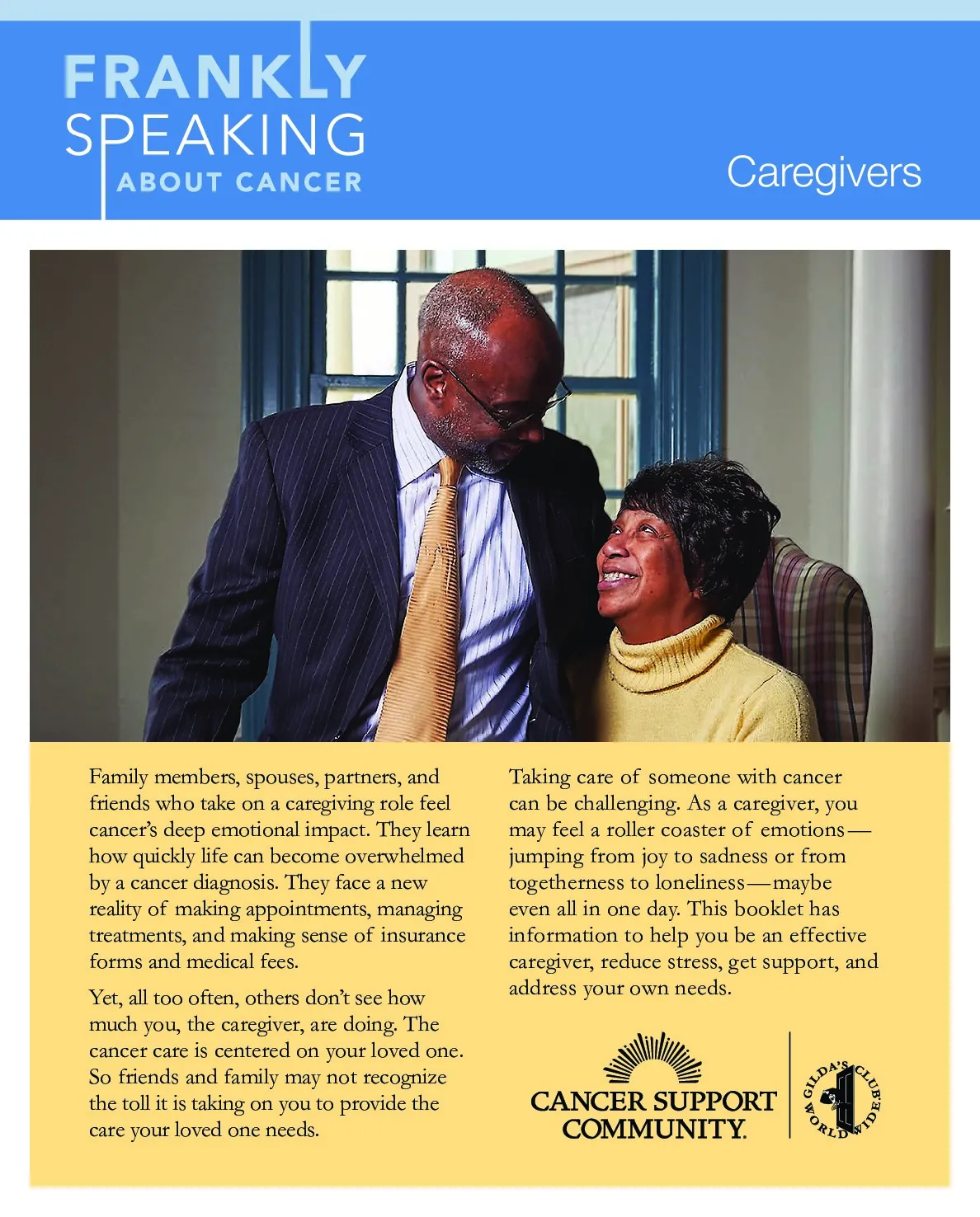 Frankly Speaking About Cancer: Caregivers