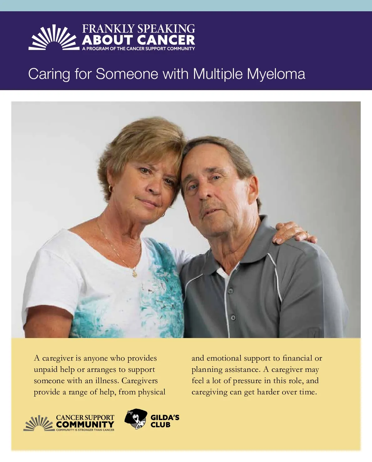 Caring for Someone with Multiple Myeloma