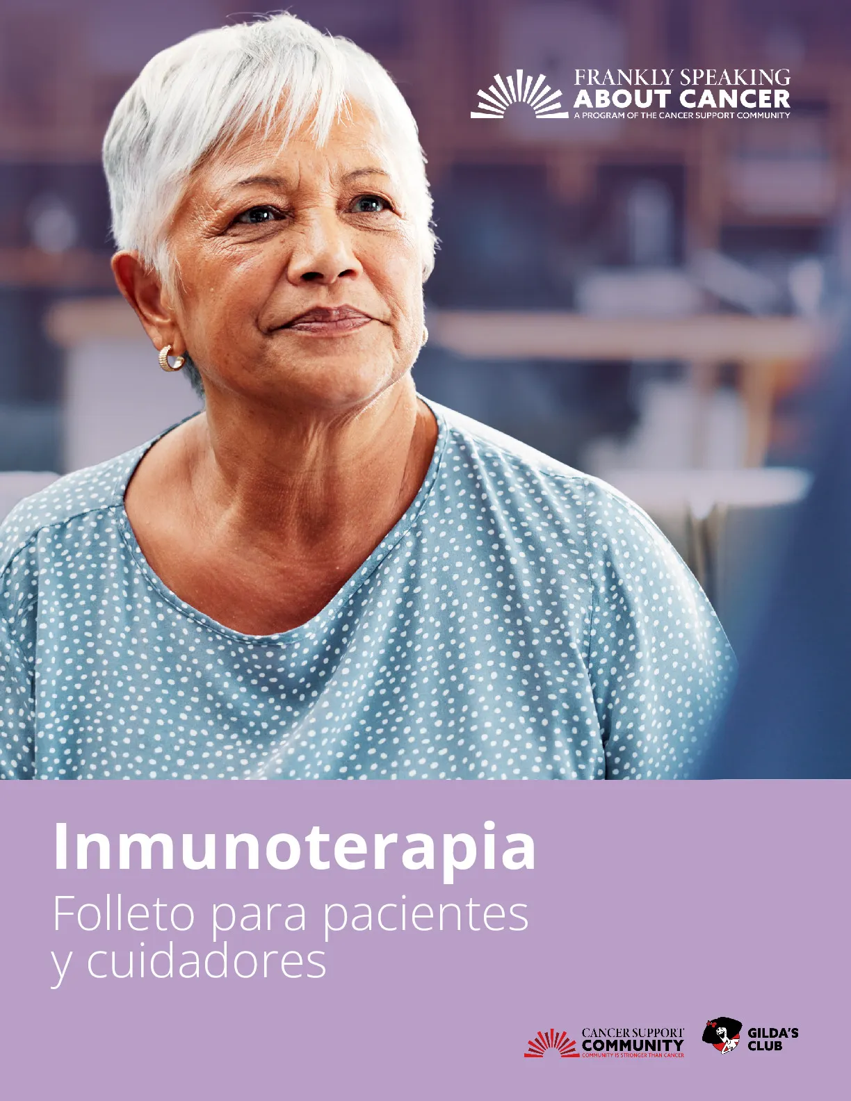 Inmunoterapia Folleto para pacientes y cuidadores