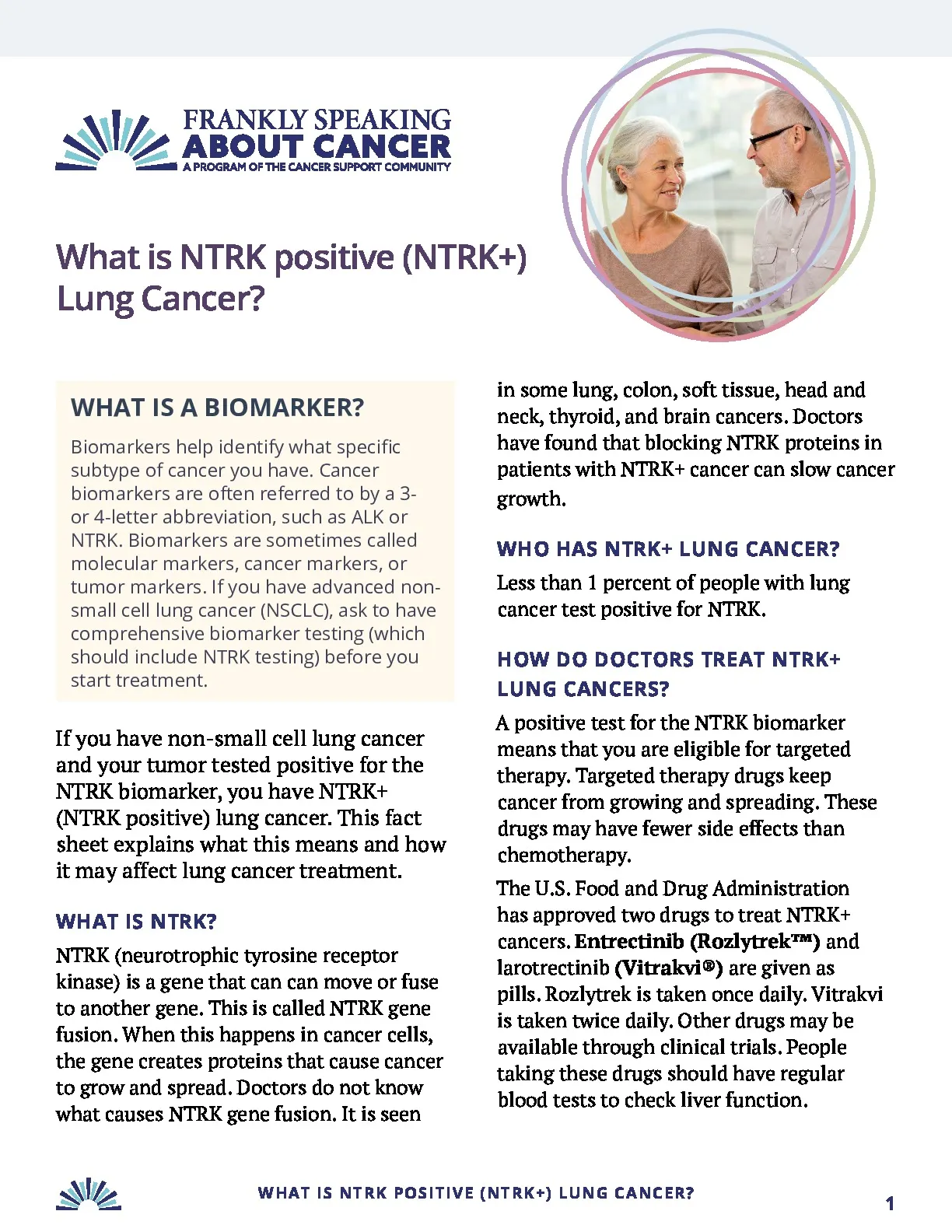 NTRK Fact Sheet