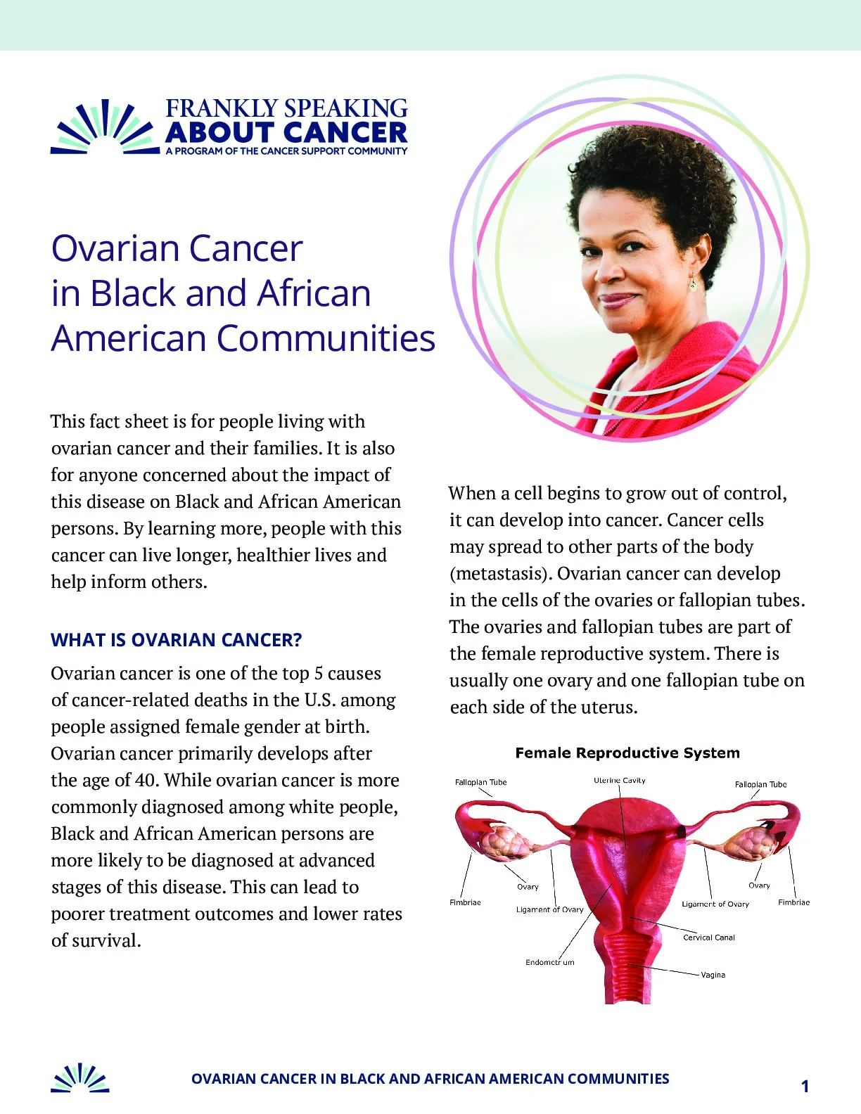 Ovarian Cancer in Black and African American Communities