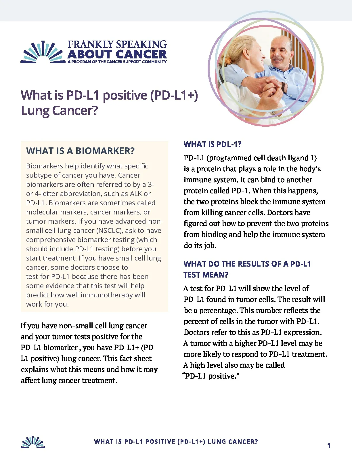 PD-L1 Fact Sheet