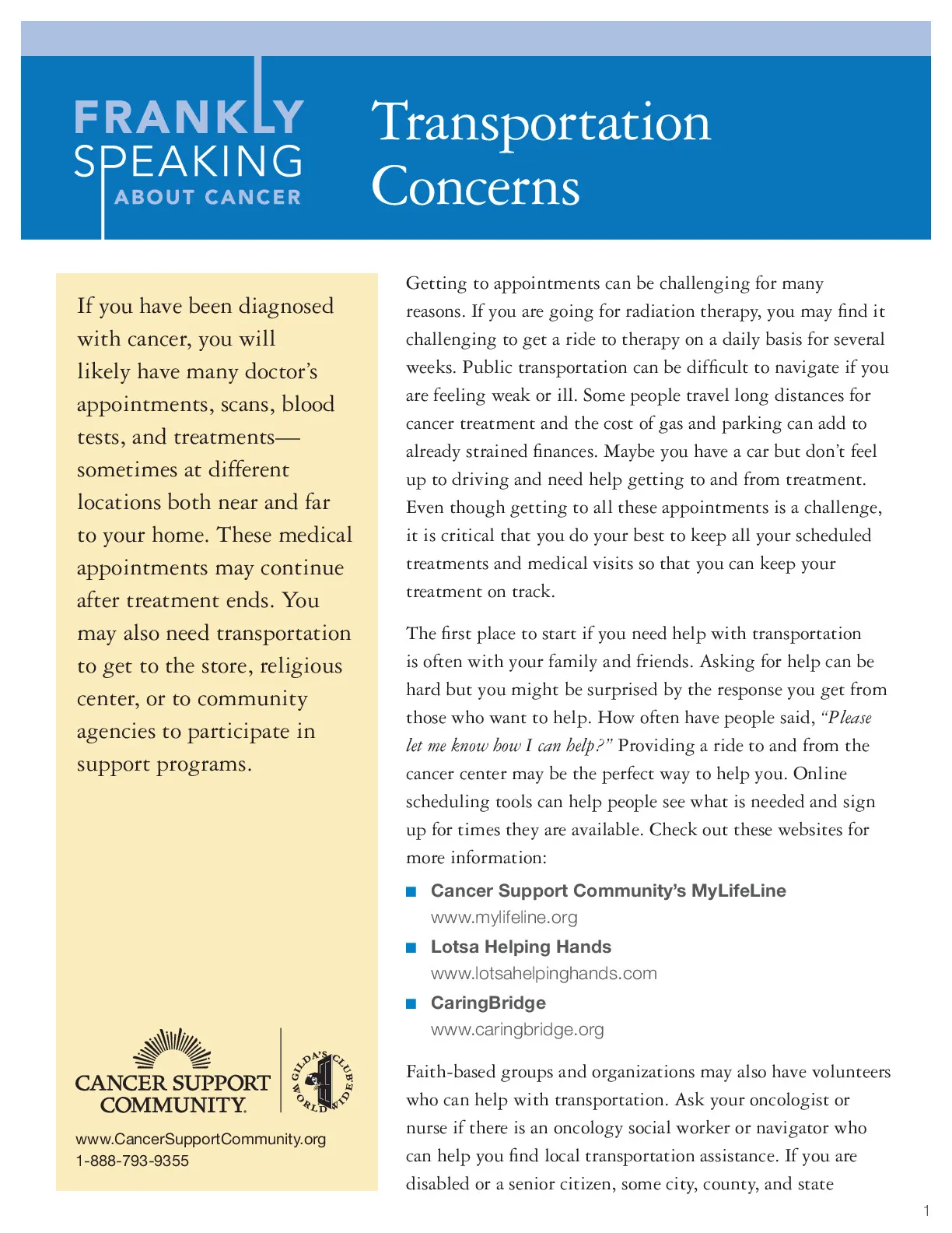 Transportation Concerns