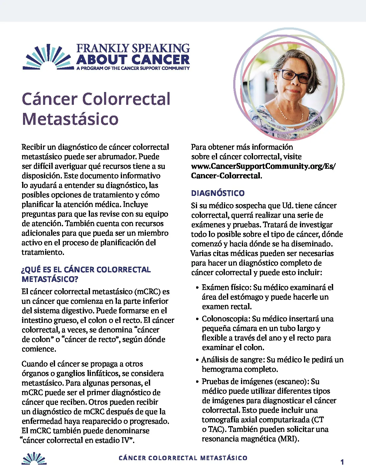 Cáncer Colorrectal Metastásico