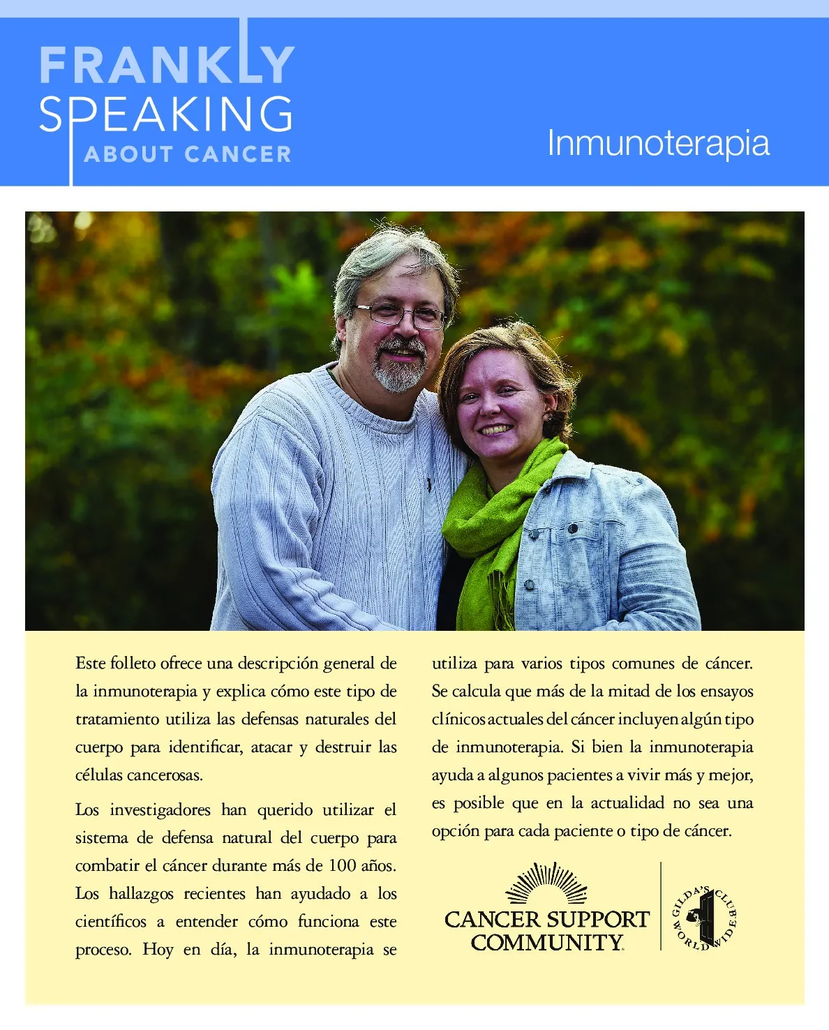 Immunotherapy Overview (Spanish)