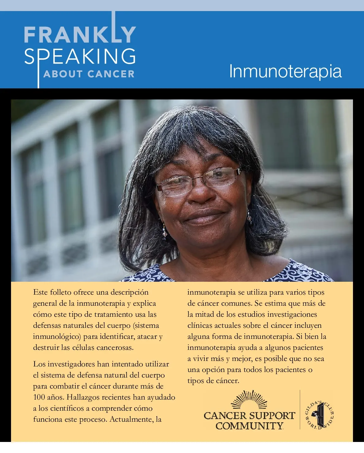 Immunotherapy Overview (Spanish)
