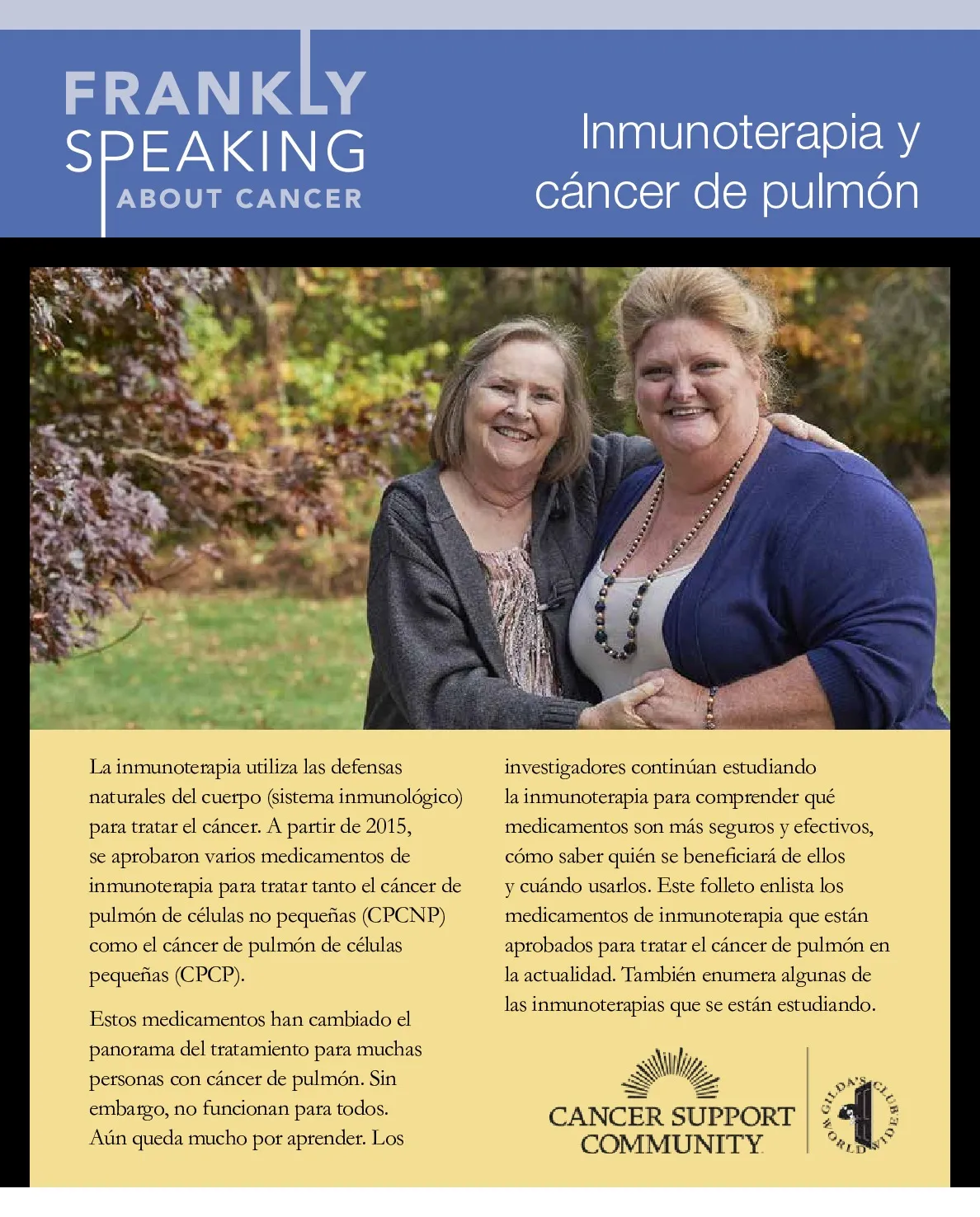 Inmunoterapia y cáncer de pulmón