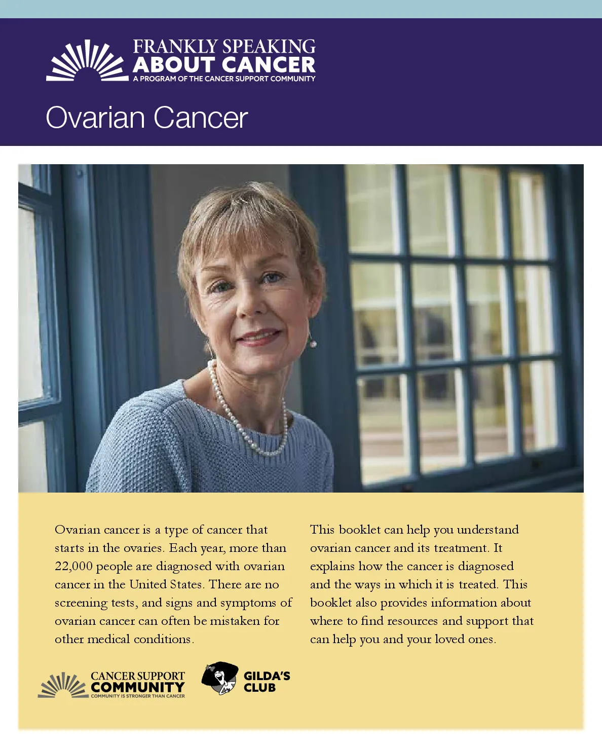 Frankly Speaking About Cancer: Ovarian Cancer 