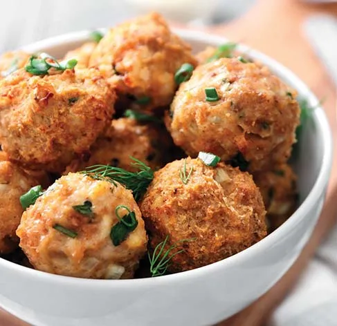 Turkey Meatballs with Butternut Squash Dipping Sauce