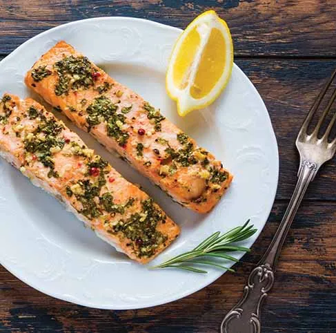 Herbed Lemon Salmon