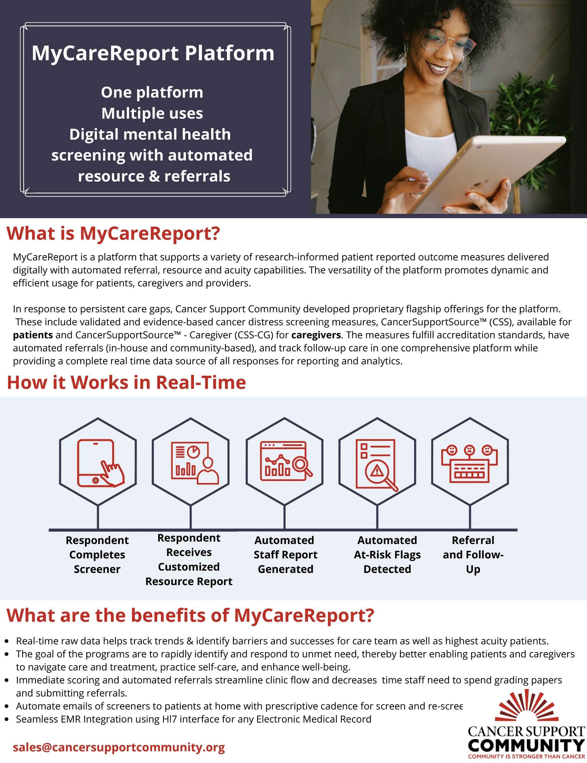 MyCareReport Platform