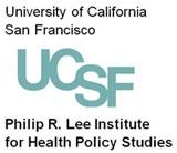 University of California San Fransisco Philip R Lee Institute for Health Policy Studies logo