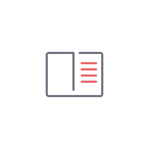 Icon representing a book