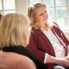 three older women sitting together