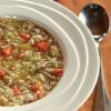 Ginger Turkey and Wild Rice Soup