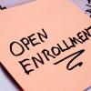 Open enrollment sign