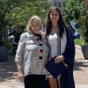 Meghan and her grandmother, Paula, smile for a photo